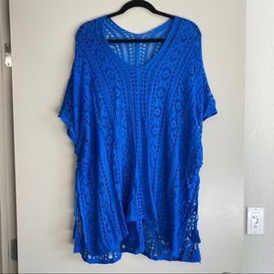 Royal Blue Swimsuit Cover Up